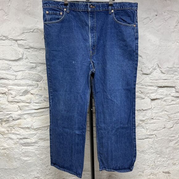 Levis 517 Jeans 46x30 42 Waist Actual Orange Tab Made in USA Boot Cut Vintage - Picture 1 of 8